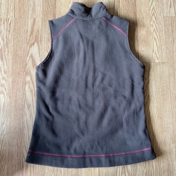 Rocky Pink Camo Patch Fleece Vest Brown Large - Picture 7 of 9